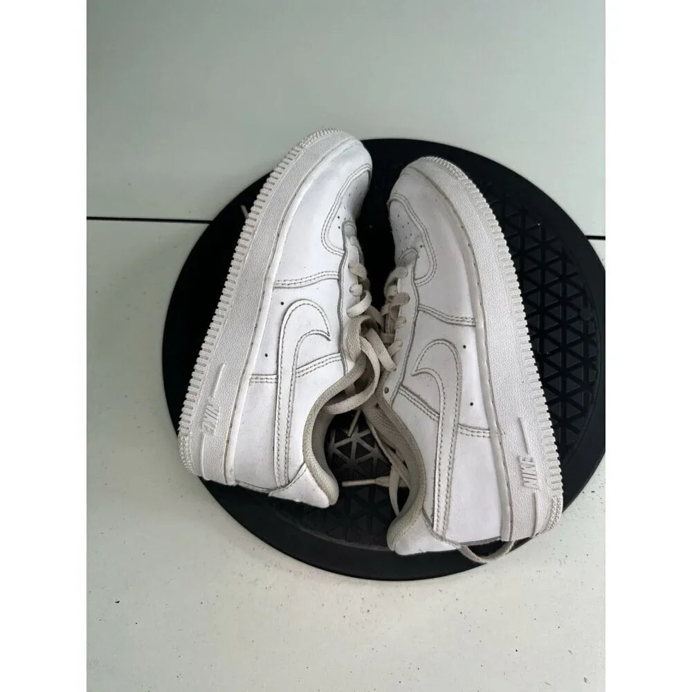 Nike Kids Preschool Air Force 1 Low Shoes White 314193-117 Size 1Y BASKETBALL